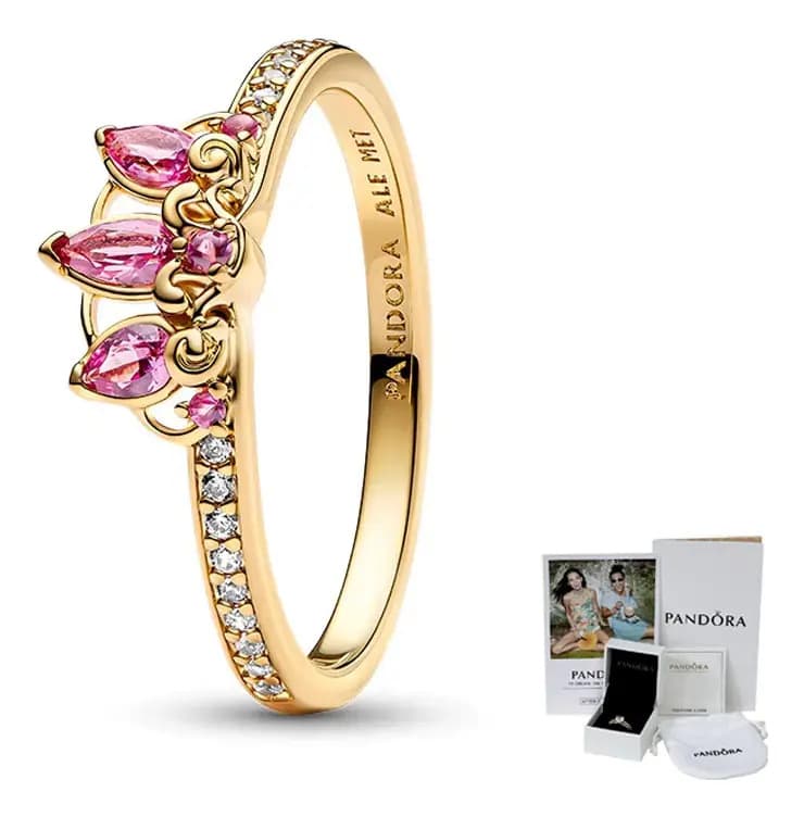 Anillos Pando Princesa Disney Rapunzel + Kit Talla 9