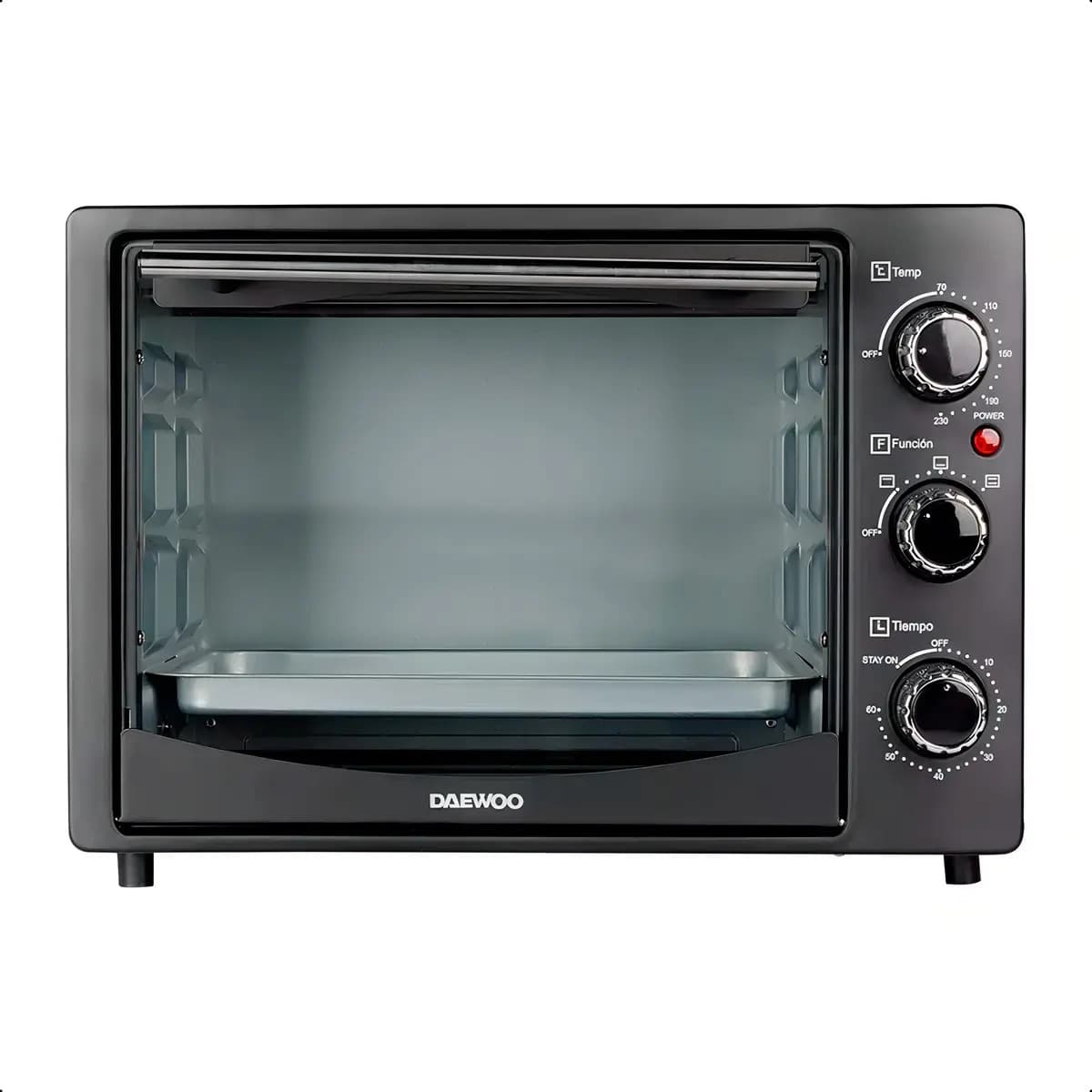 Horno Tostador De 20 L Daewoo Dot-1657 Negro