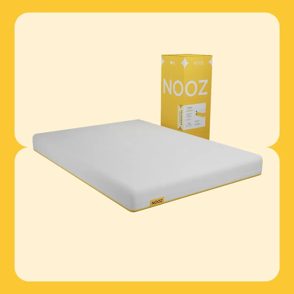 Colchón King Size En Caja Nooz Essential Low 16 cm de Alto