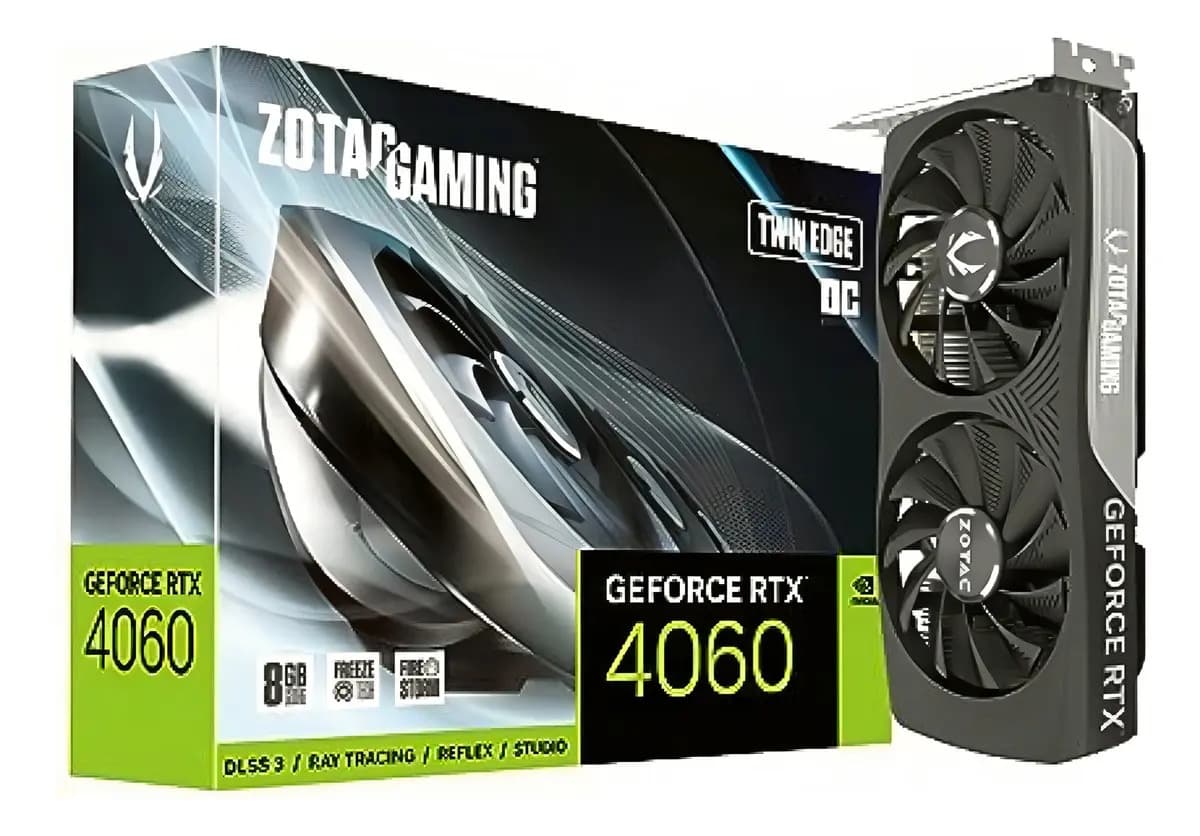 Zotac Gaming Geforce Rtx 4060 Tarjeta Gráfica Compacta Para
