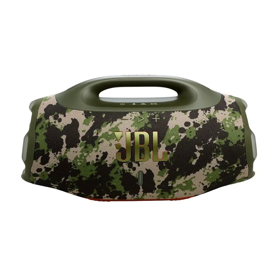 Bocina Jbl Boombox 4 Bluetooth Portátil Inalámbrica Resistente al Agua y al Polvo Ip68 Camuflaje