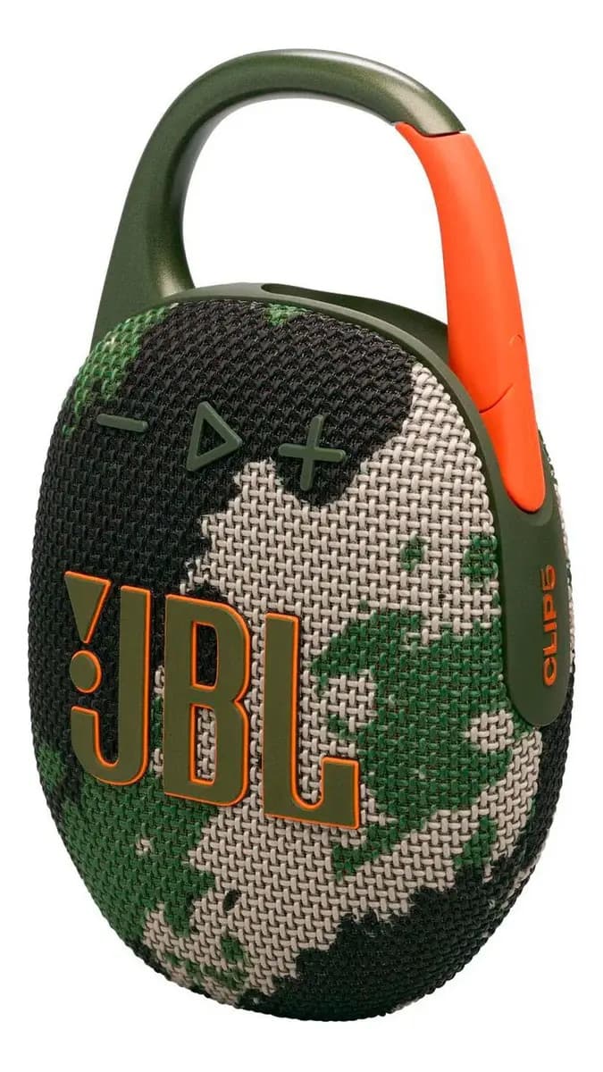 Bocina JBL Audio Clip 5 Clip 5 portátil con bluetooth waterproof camuflada