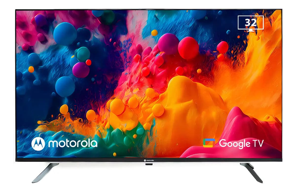Smart TV Motorola MOT32HLE11 32" HD DLED color negro