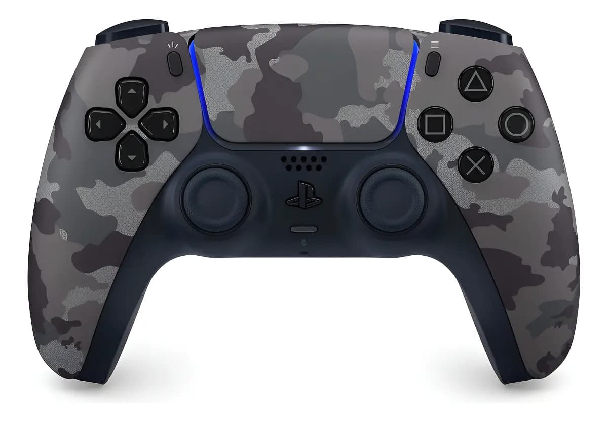 Control joystick inalámbrico Sony PlayStation DualSense Gris Camuflado