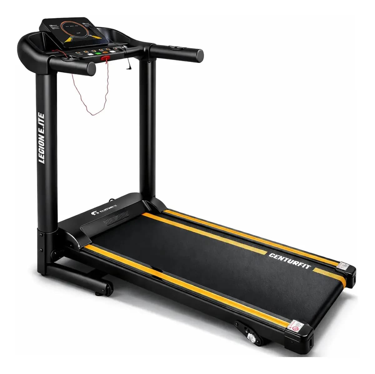 Caminadora Electrica Plegable Profesional Premium 2.5hp Conexion Bluetooth APP MP3 Bocinas Integradas 3 Niveles de Inclinacion Velocidad de 1 a 12.8 Km/h Soporta 110 Kg 12 Programas 1838 W