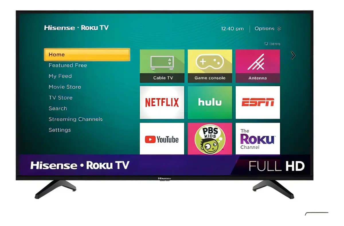 Smart Tv Hisense Full Hd 40 Pulgadas Con Roku H4 Series 40H4030F1