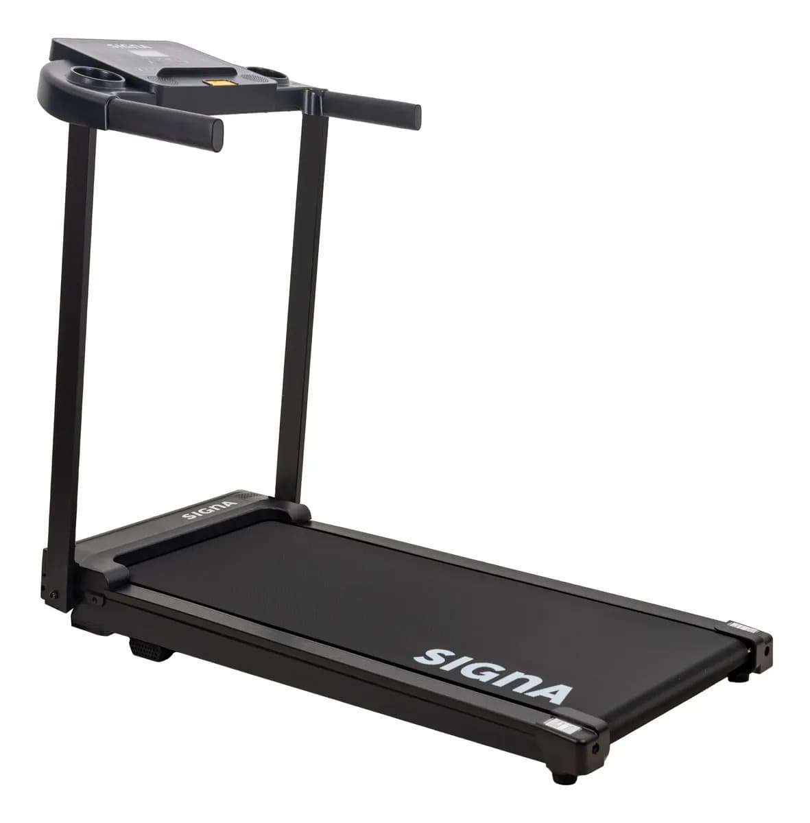 Caminadora Eléctrica Plegable Con 12 Programas 2hp 10km Lcd Color Negro