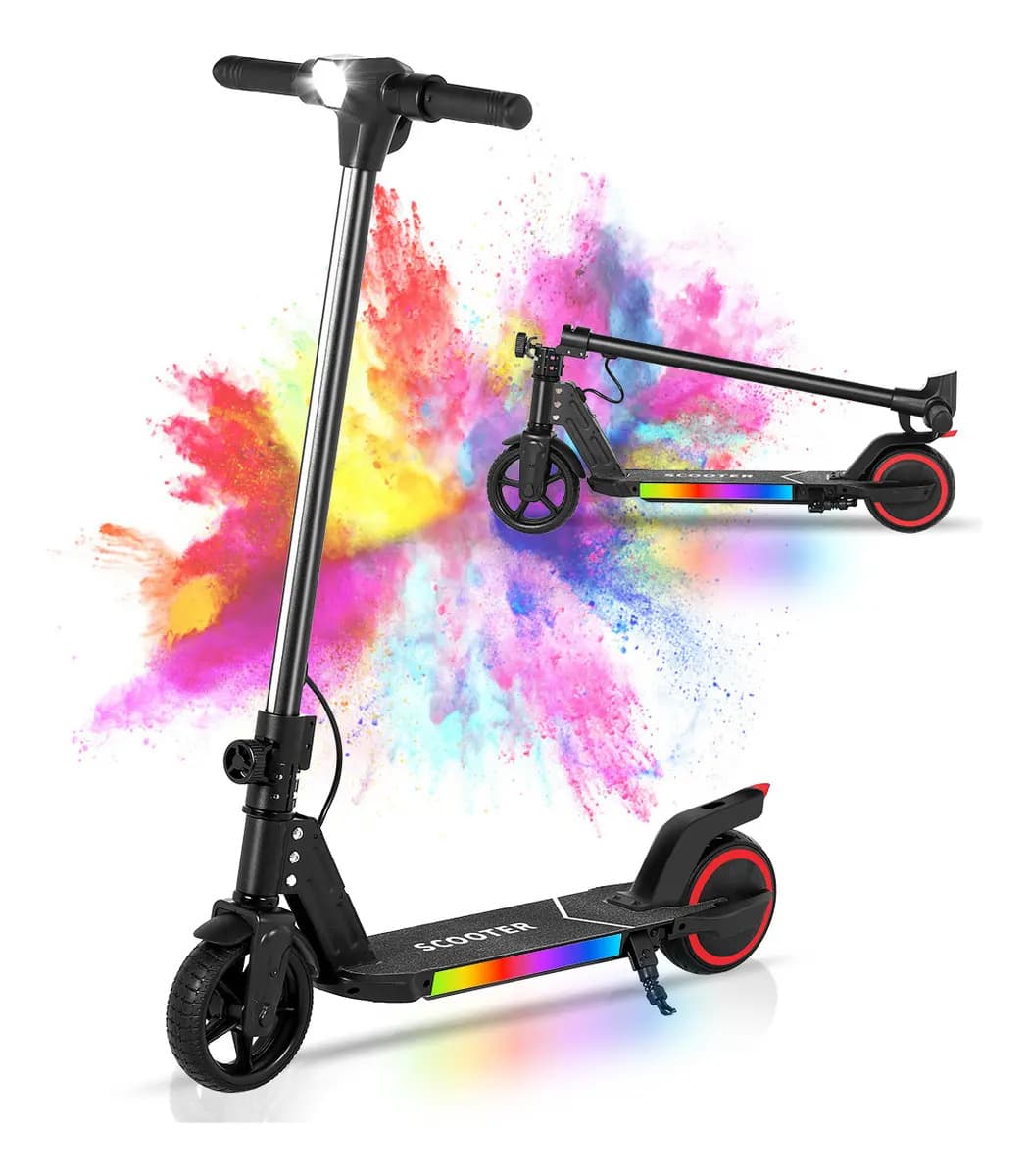 Scooter Eléctrico Plegable FAMXUB con Motor de 500W y Neumáticos de 6.5"