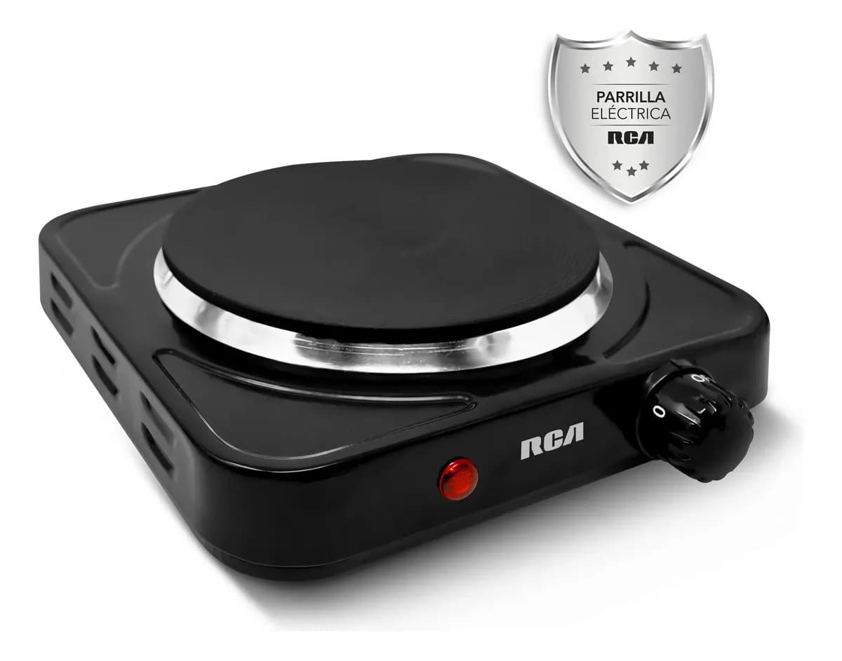 Rca Parrilla Electrica De Espiral Rc1000n Cocina Hogar Color Negro