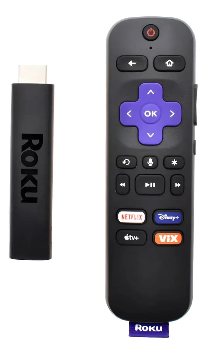 Roku Streaming Stick Hd 2025 Tv Box Reproductor Streaming Control De Voz Para Tv 3840r Hdmi Wifi 2,4 Y 5ghz