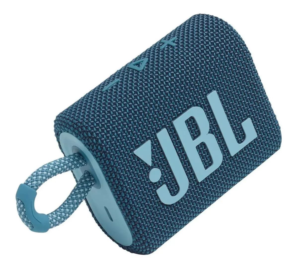 Bocina JBL Go 3 JBLGO3 portátil con bluetooth waterproof blue