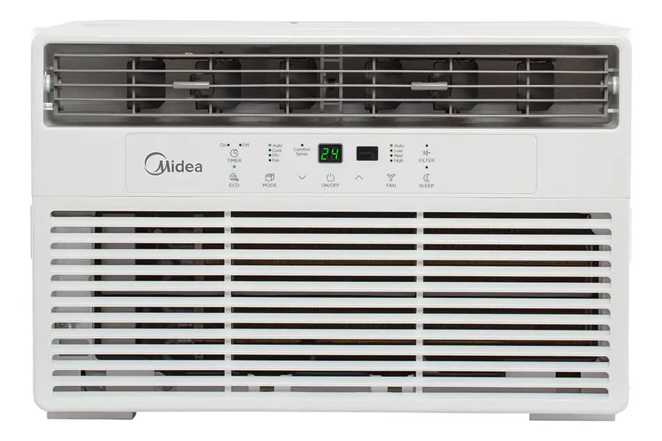 Aire Acondicionado Ventana Midea , 3/4 Ton, 8000 BTUs, Sólo Frío, 115v