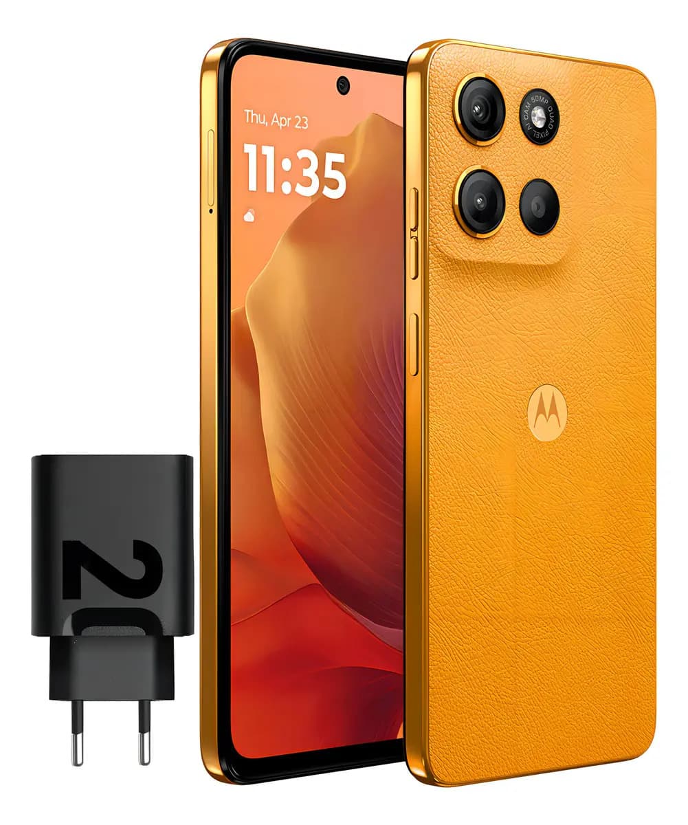 Moto G15 Dual SIM 256 GB naranja 4 GB RAM