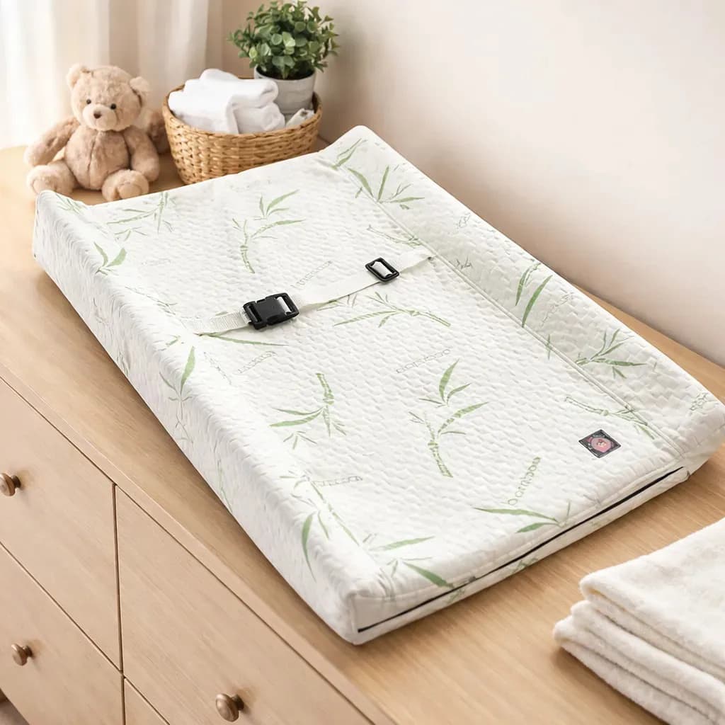 Cambiador de Bebé Bambú Dorm Mexico Impermeable 80x40 Cuna