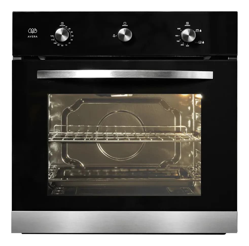 Horno empotrable de gas LP con capacidad de 58 Litros AVERA HE02LP