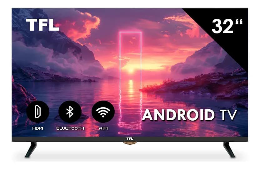 Pantalla Smart Tv 32 Pulgadas Tfl Android Tv Dled Bluetooth