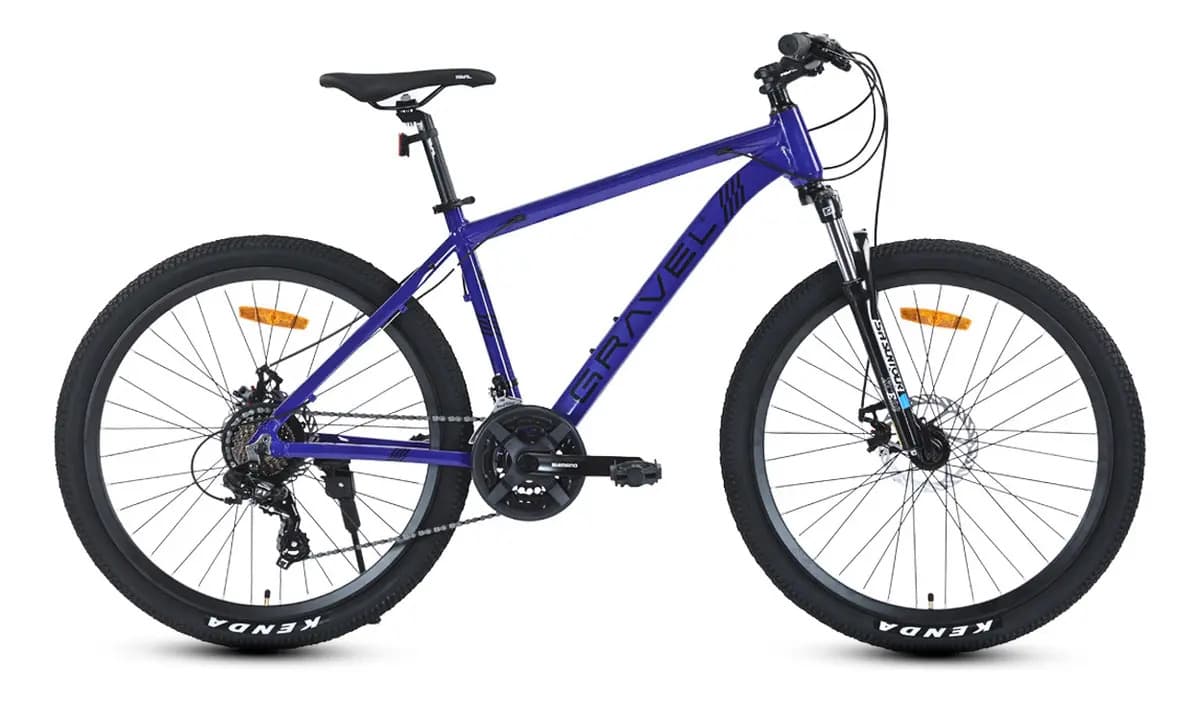 Mountain Bike Gravel Everest R29 21v Disco Shimano Color Azul Tamaño del cuadro L