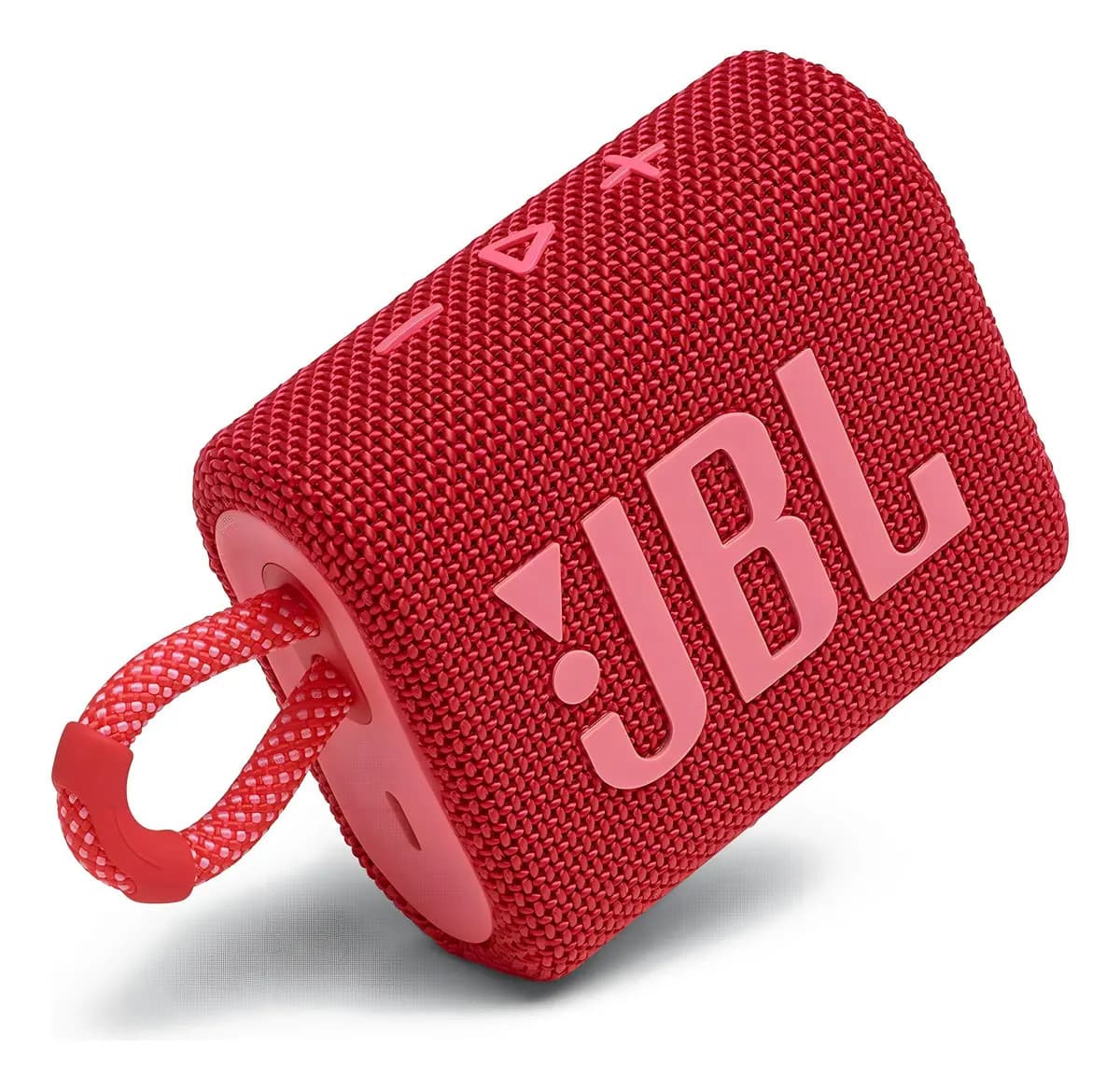 Bocina JBL Go 3 JBLGO3 portátil con bluetooth waterproof red