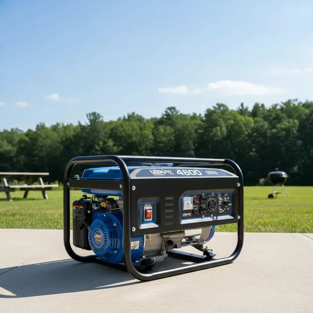 Planta De Luz 4800 Watts 120/240v Yamaha Technology PE4800