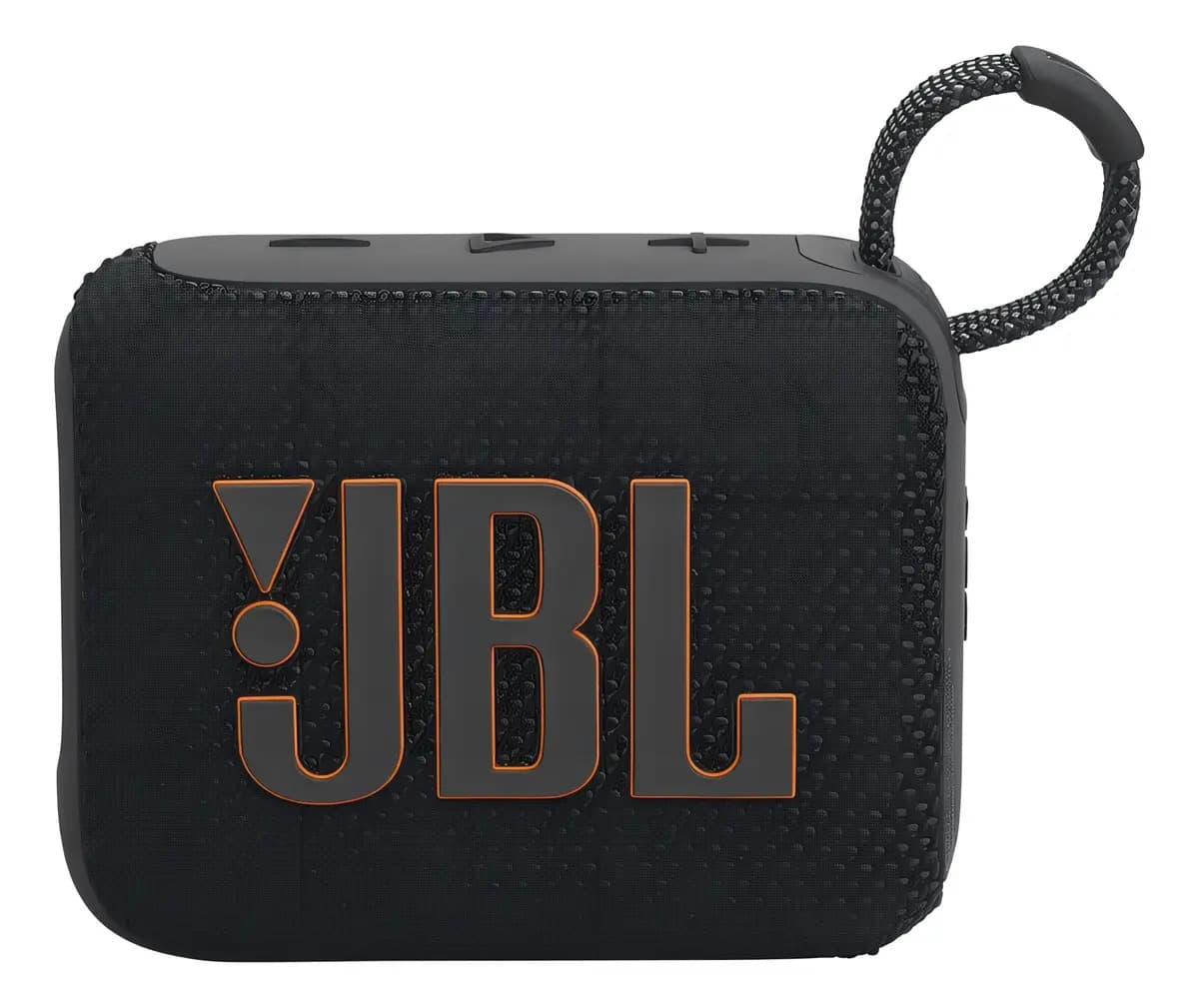Bocina JBL Go 4 JBLGO4 portátil con bluetooth waterproof negra