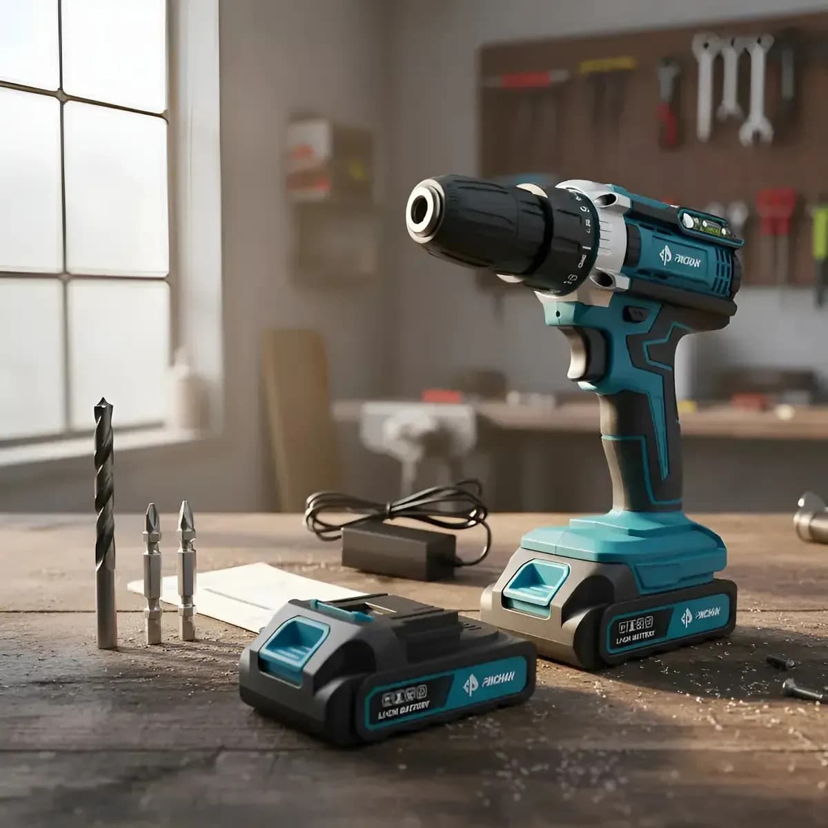 Kit De Taladro Inalámbrico Destornillador Eléctrico