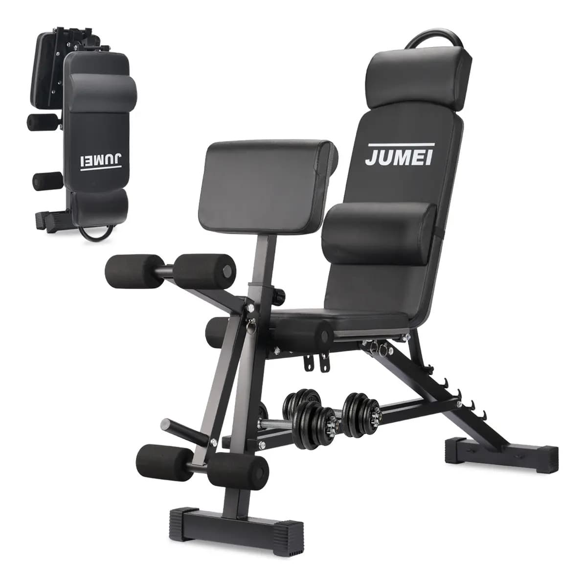 Banco De Pesas Multifuncional Jumei Ajustable 6 Posiciones 200kg