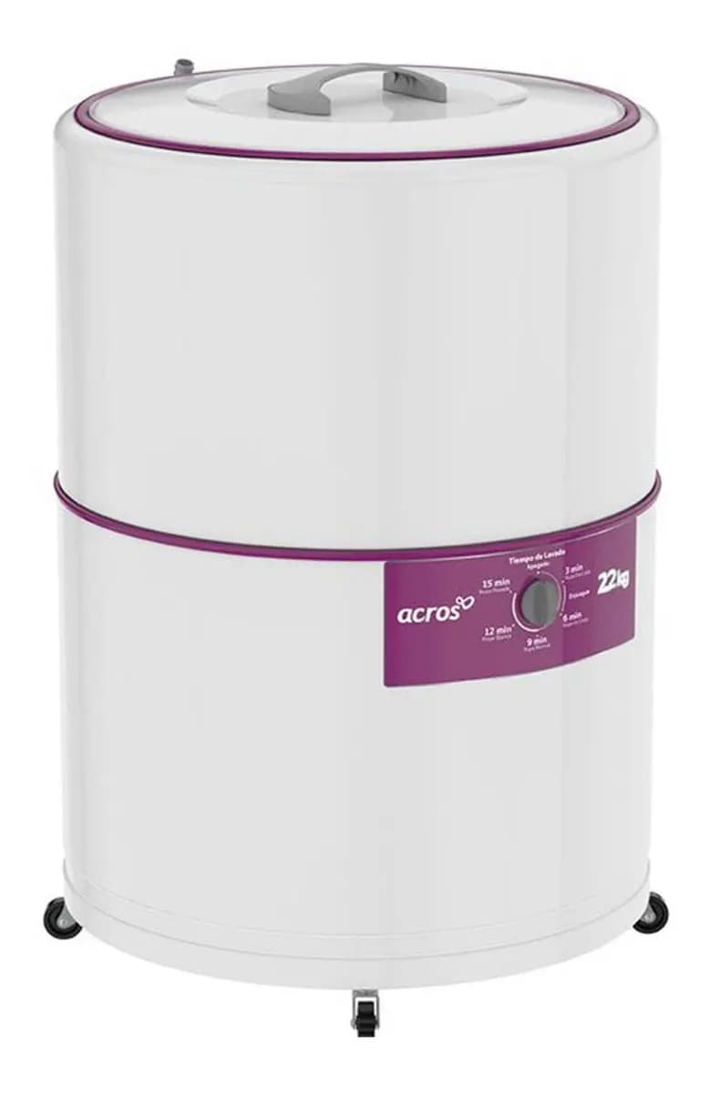 Lavadora semi-automática Acros hasta 22kg color blanco