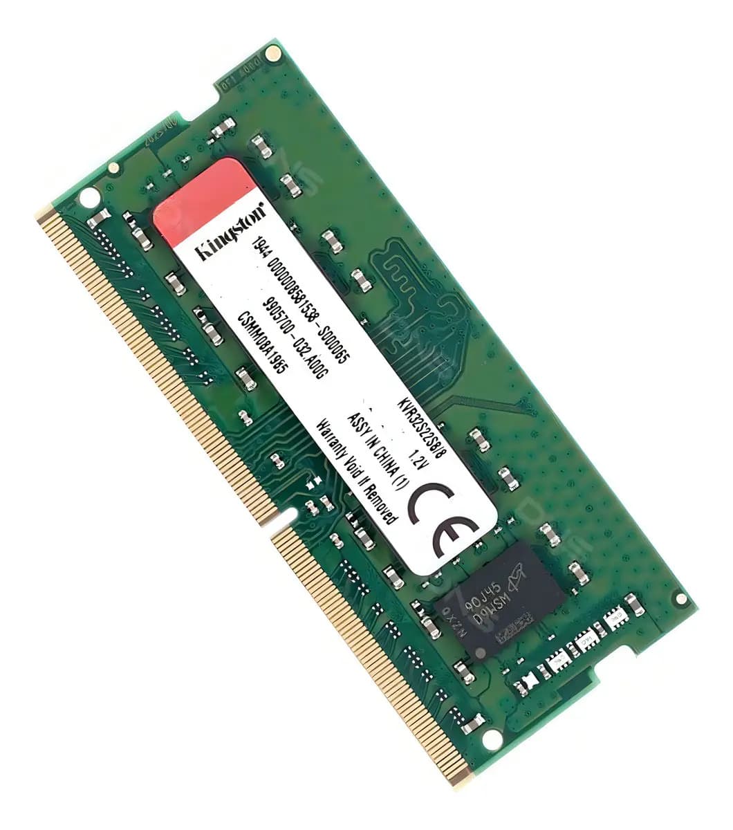 Kingston ValueRAM KVR32S22S8/8 Memoria RAM color verde 8GB 3.2GHz