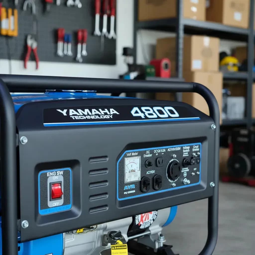 Planta De Luz 4800 Watts 120/240v Yamaha Technology PE4800