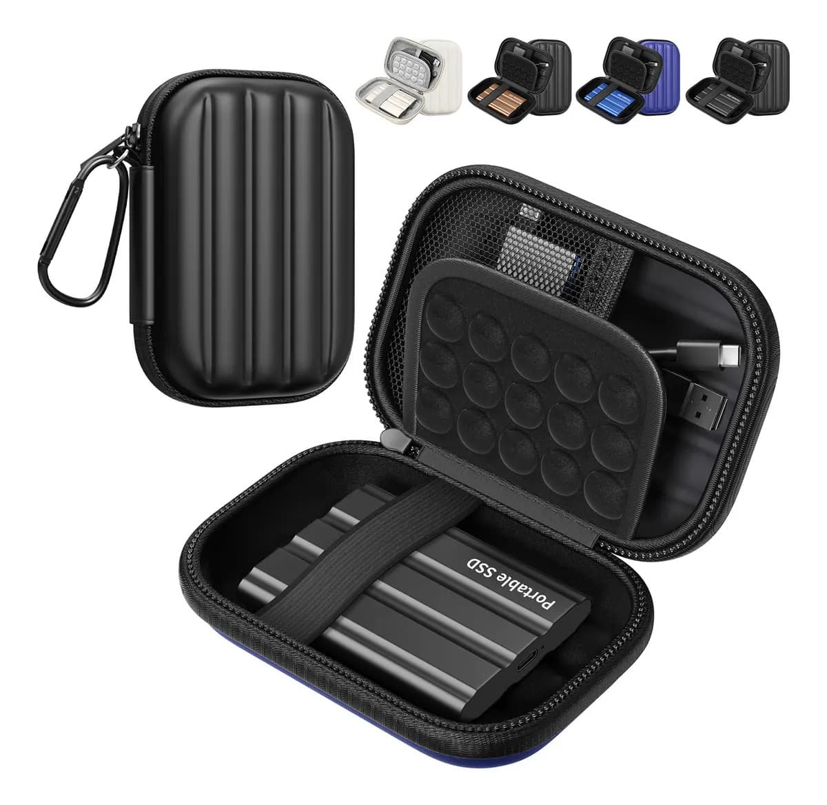 Bsoon Disco Duro Externo 2tb Disco Duro Solido Mini Ssd 2tb Externo Disco Duro Ssd 2tb 2000gb Sólido Mini Portátil